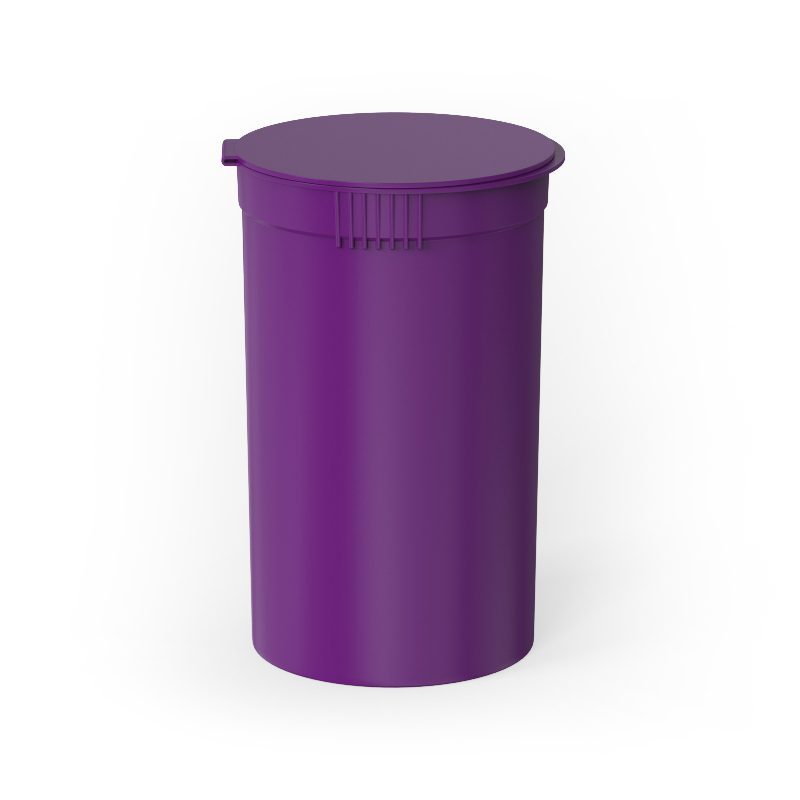 Custom Imprinted 19 Dram Pop Top Container